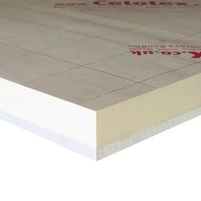 Celotex PL4000 Insulated Plasterboard Thermal Laminate - 1200mm x 2400mm
